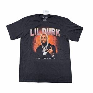 Lil Durk “Only The Family” Graphic Tee NWT Spencer’s Size L